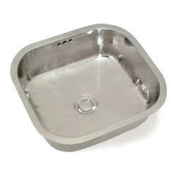 WSBC 4240 Rectangular Solid Copper Metal Bar Sink - Bar Sinks