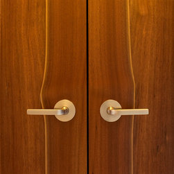 Walnut Door Live Edge Detail - Windows And Doors