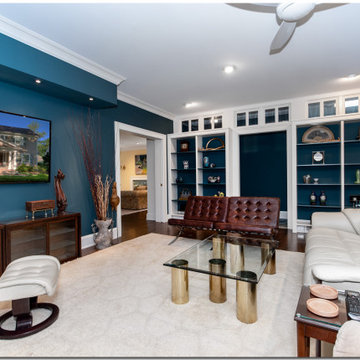 Family Room bookcases