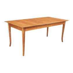 Classic Shaker Flare Leg Dining Table - Dining Tables