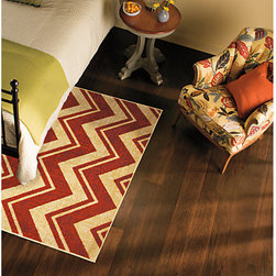 Mohawk Home - Mohawk Home Lascala Chevron Stripe Rust - Rugs