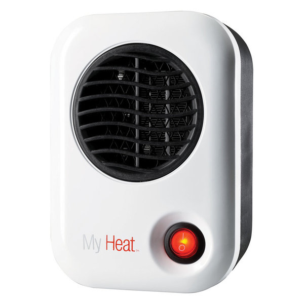Myheat 200W Personal Ceramic Heater, White