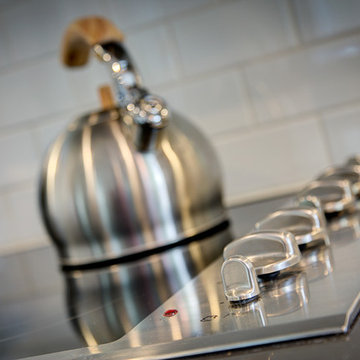 Petite cuisine rustique-chic