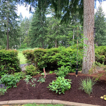 Garden setting in Canterwood