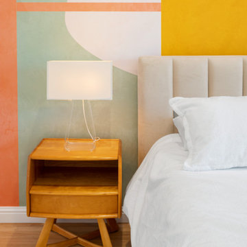 Noe Valley Modern Main Bedroom Detail