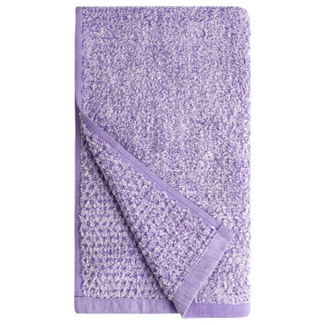 Everplush Diamond Jacquard Hand Towel Set, 4-Pack, Lavender