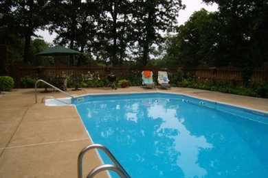 Example of a pool design in St Louis