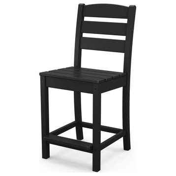 Lakeside Counter Side Chair, Black
