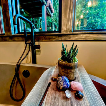 Jurassic Bathroom in Marin Hills, California