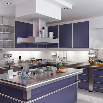 Contemporary Kitchen In Irvine