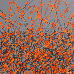 Spring Blossom - Orange - Paintings
