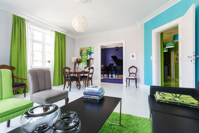 Photo of a modern living room in Copenhagen.