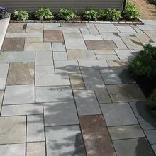 patio and walkways