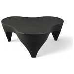 Meridian Furniture - Bourges Aluminum Coffee Table, Black, Coffee Table - Indulge in the allure of the Black Bourges Coffee Table by Meridian Furniture. Its captivating design and luxurious Black elevate any space with effortless elegance. Crafted with precision and durability in mind, this stunning piece becomes the focal point of gatherings, fostering moments of connection and warmth. Embrace sophistication and style with the Bourges Coffee Table, a testament to exquisite taste and timeless beauty.