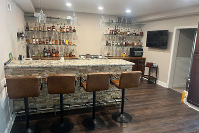 Inspiration for a home bar remodel in Other