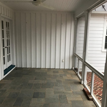 Horseshoe Hill Farm, Porch - Before