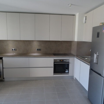 Cuisine Haut de gamme Cachemire finition skin plan Esterel