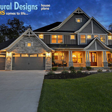 Architectural Designs House Plan 73325HS - Craftsman Jaw-Dropper