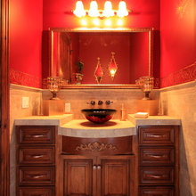 countertop ideas with vessel