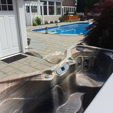 Amesbury MA Marquis Spas Hot Tub Installation