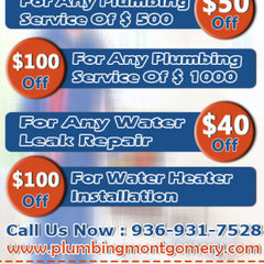 Plumbing Montgomery TX
