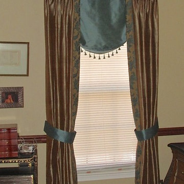 Custom Shade and Drapes