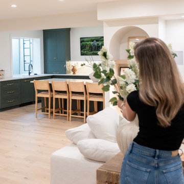 Luxury Basement Remodel with Custom Bar, Wine Display & Wellness Retreat