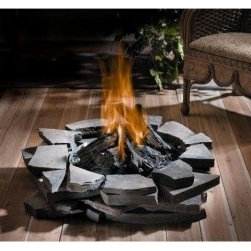 Napoleon GPFN Outdoor Natural Gas Patioflame, Stainless Steel Firepit - Fire Pits