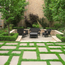sunken garden/landscape pavers
