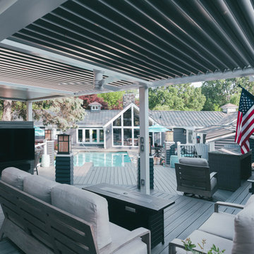 Good Residence - Plymouth, MI: StruXure Louvered Pergola & MagnaTrack Screens