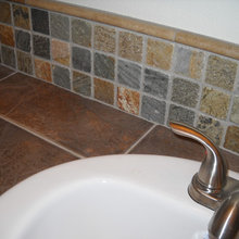 Vanity back splash