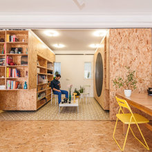 Casas Houzz: Un práctico piso en Madrid para una chica joven