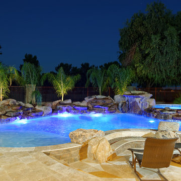 Backyard with view of golf course
