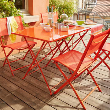 Petit balcon coloré