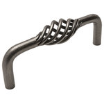Cosmas - Cosmas 9992-96 Birdcage Cabinet Pull, Weathered Nickel - Manufacturer: Cosmas