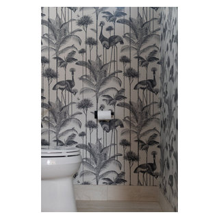 Upscale Organic Primary Suite - Powder Room - Atlanta - by Violet Marsh ...