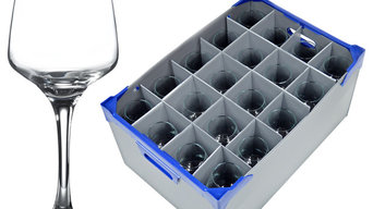 New - Wine Glasses and Glassware Storage Boxes