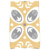 Tradition Holiday Geometric Print Kitchen Towel, Gold