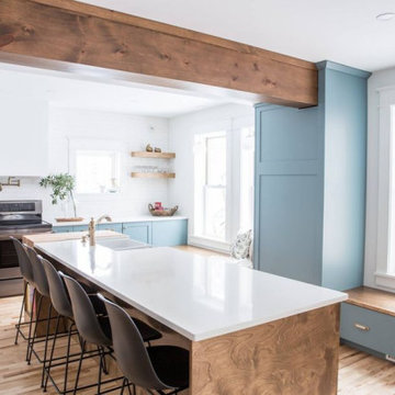 Cotton White Kitchen Project
