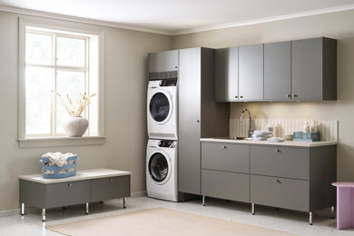 This is an example of a laundry room in Gothenburg.