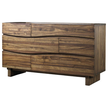 Oasis Modern Dresser in Natural Wood