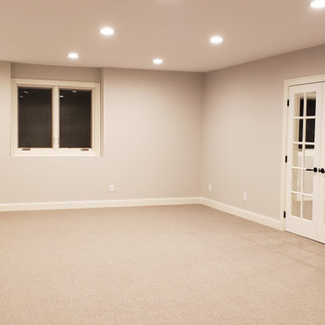 Sophisticated Basement and Kitchenette