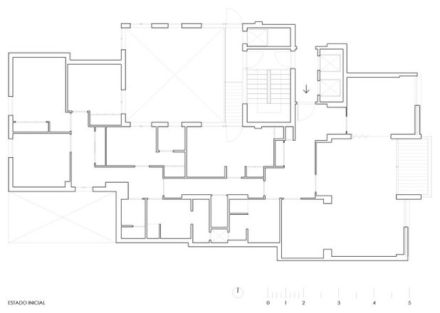 Plano de planta by CALMA estudio de arquitectura