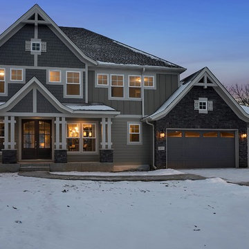 Exclusive #houseplan 73353HS, "Bank Shot", comes to life