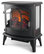 DELLA Electric Stove Heater Portable Fireplace 20" Log Wood w/Remote Control