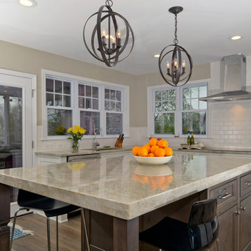 White With A Twist - Knotty Alder Furniture Island