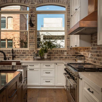 Stove Hood - Aft Copper Hood - Lori Tablehood