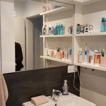 Kleines Badezimmer zum Wohlfühlen