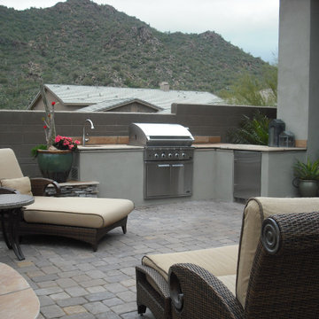 After installation of transformation of entertainment center