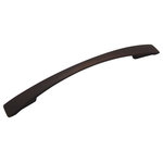 Cosmas - Cosmas 5&rdquo; CTC (128mm) Oil Rubbed Bronze Modern Arch Cabinet Pull - 5" (128mm) Hole Centers